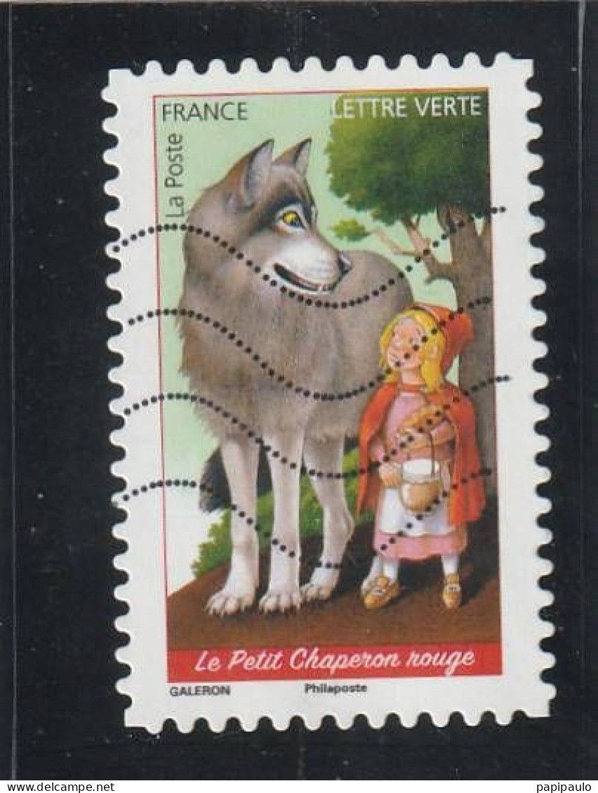 FRANCE 2021 Y&T 2037 Lettre Verte Conte Merveilleux - Used Stamps