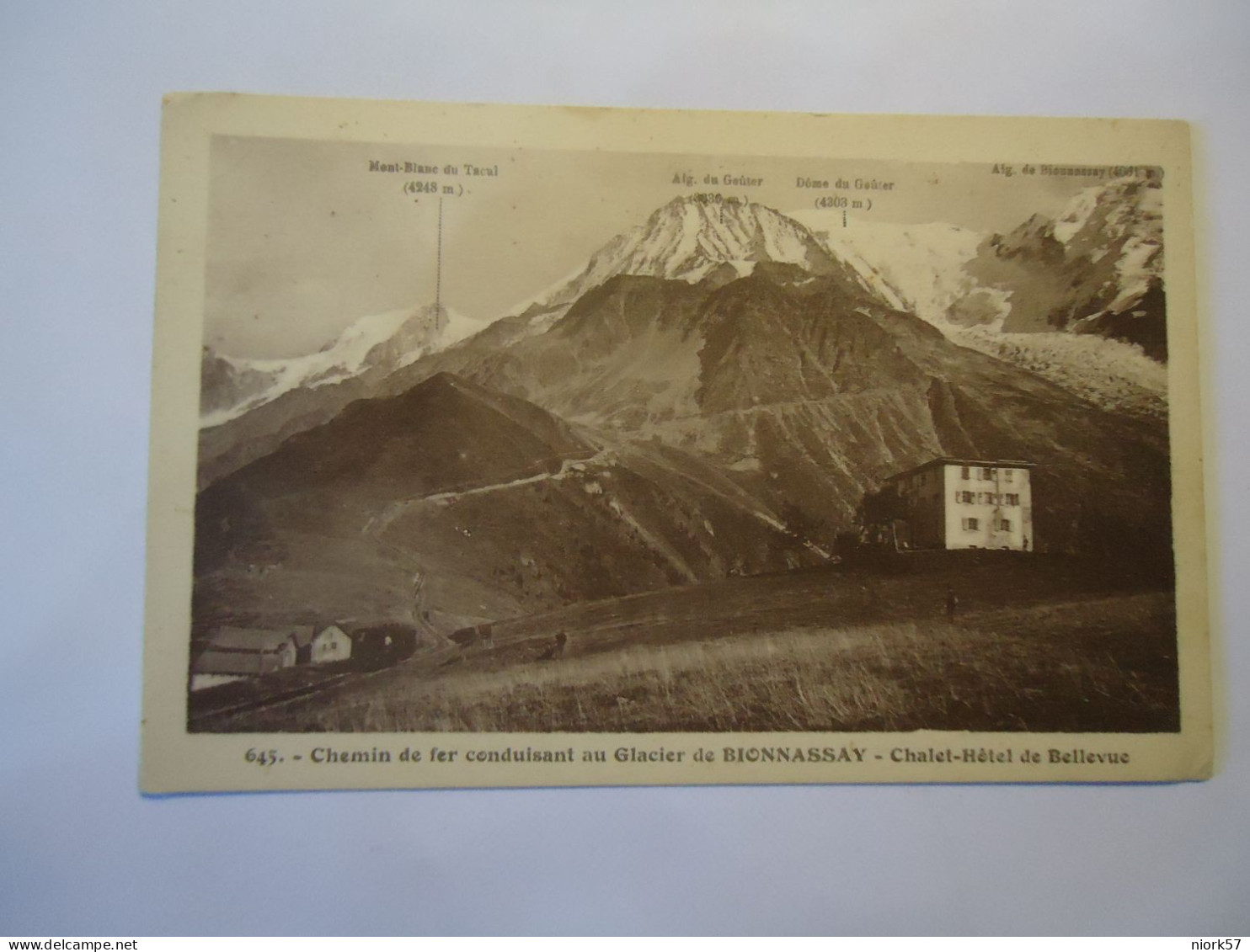 FRANCE   POSTCARDS BIONNASSAY MOUNTAIN - Sonstige & Ohne Zuordnung