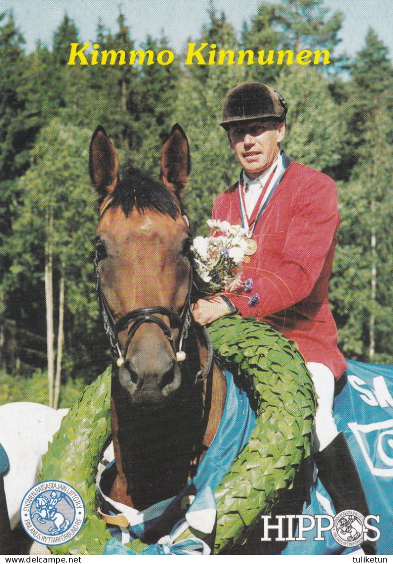 Horse - Cheval - Pferd - Cavallo - Cavalo - Caballo - Finnish Champion In Show Jumping - Kimmo Kinnunen & Trajanus - Horses