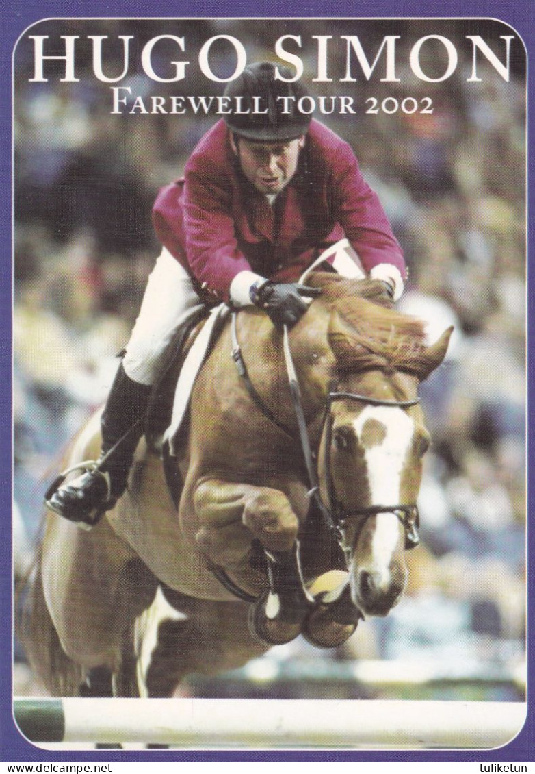 Horse - Cheval - Paard - Pferd - Cavallo - Cavalo - Caballo - Häst - Hugo Simon - Helsinki International Horse Show - Chevaux