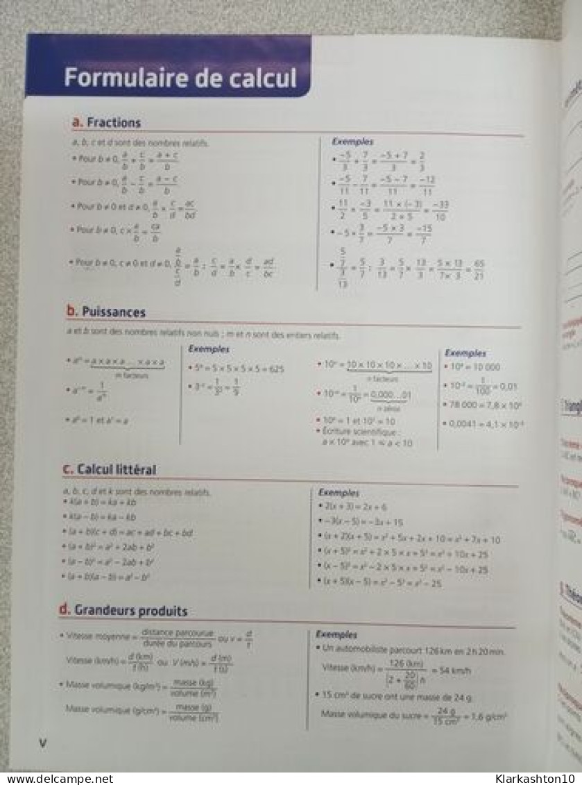 Delta Maths 5e (2016) - Manuel élève: Bimanuel Magnard : Le Manuel Papier + La Licence Numérique Elève Incluse - Otros & Sin Clasificación