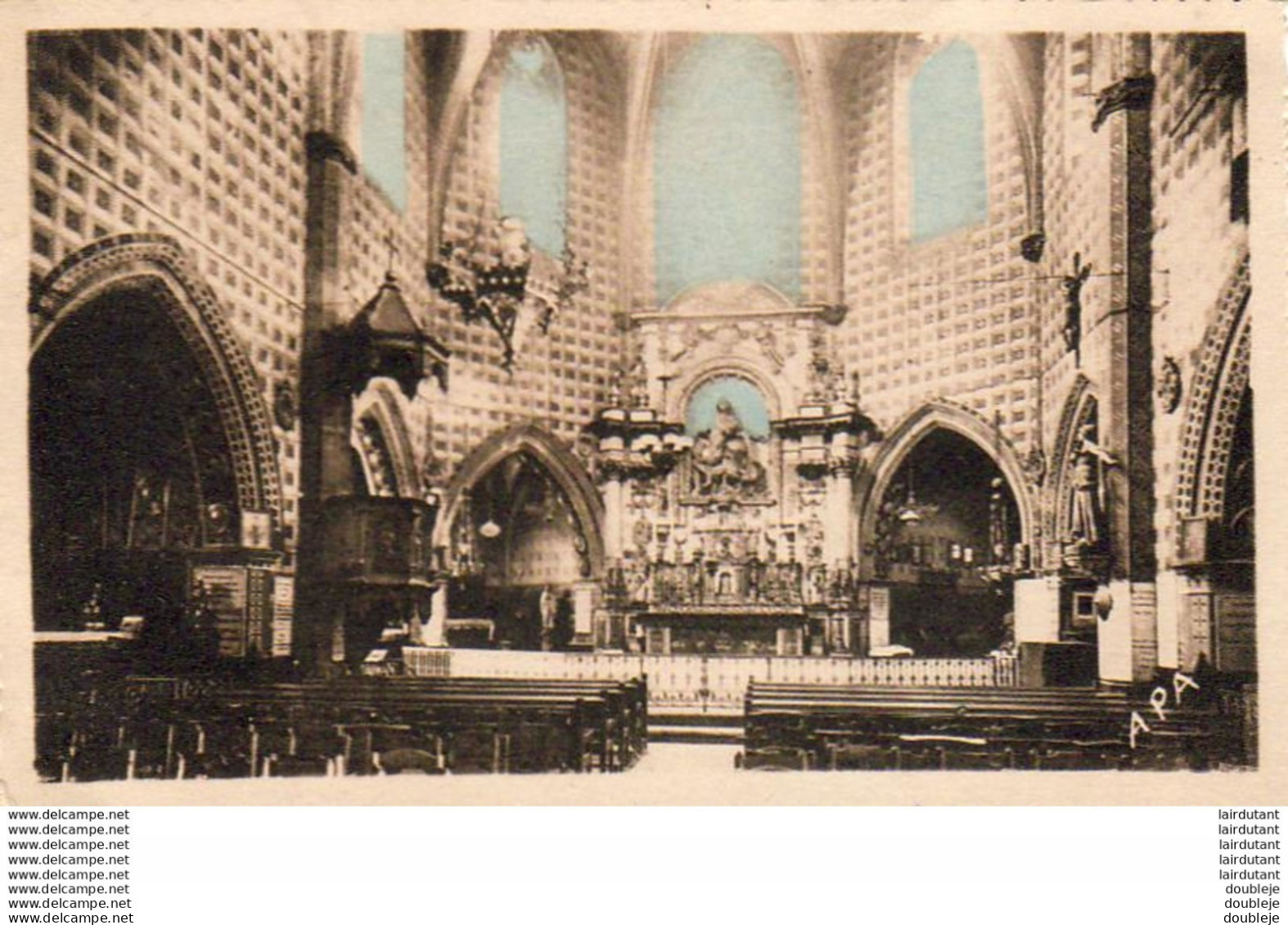 D32  GIMONT  Intérieur De L'Eglise De Cahuzac  ...... - Sonstige & Ohne Zuordnung