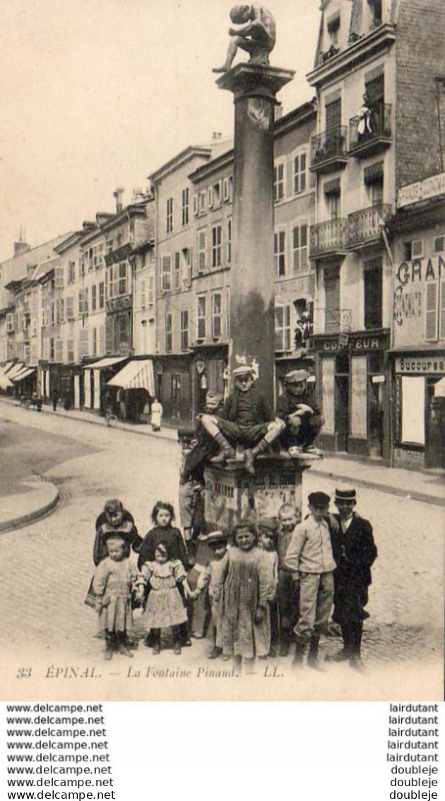 D88  EPINAL  La Fontaine Pinaud  ..... - Epinal