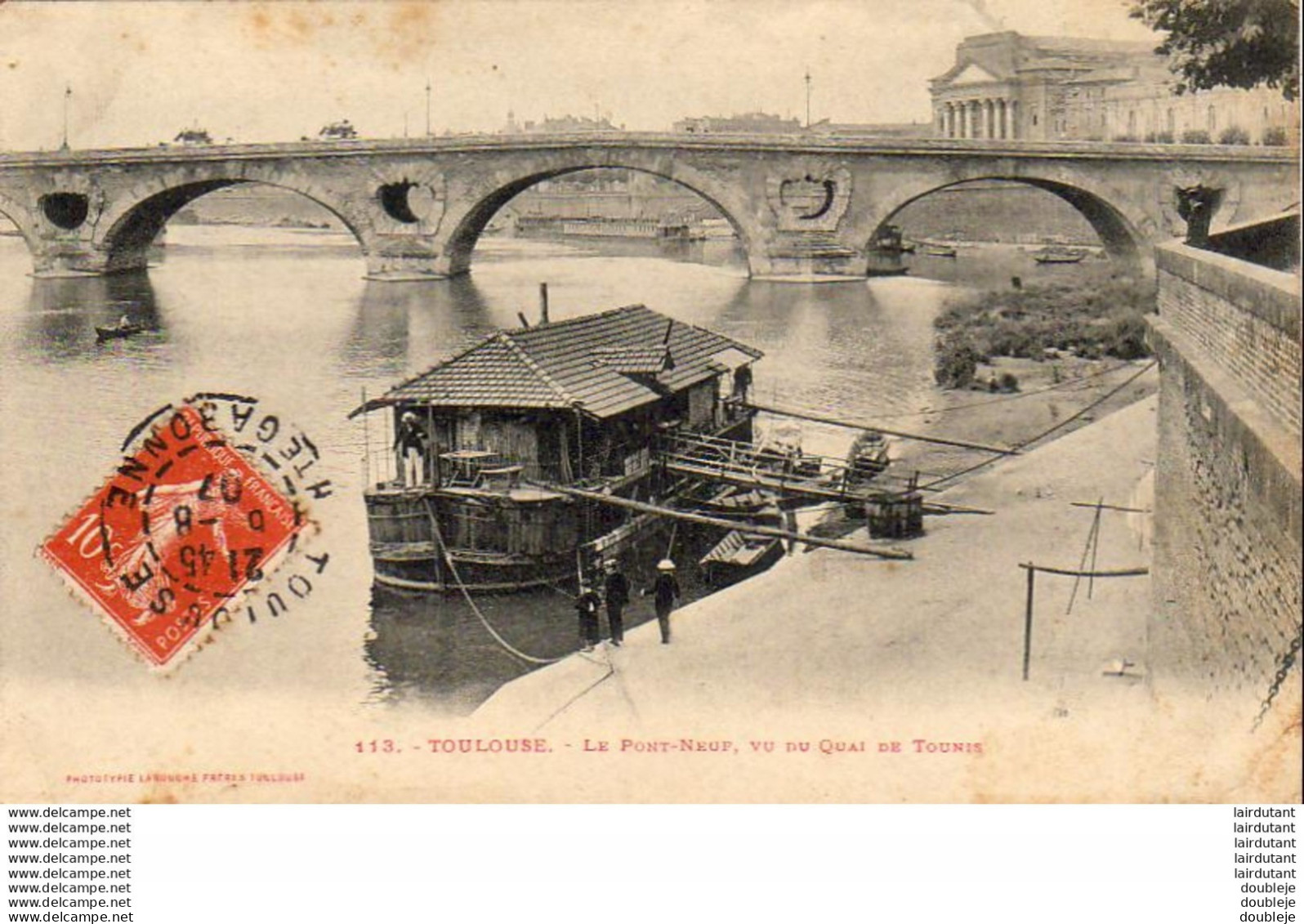 D31  TOULOUSE  Le Pont Neuf Vu Du Quai De Tournis - Toulouse