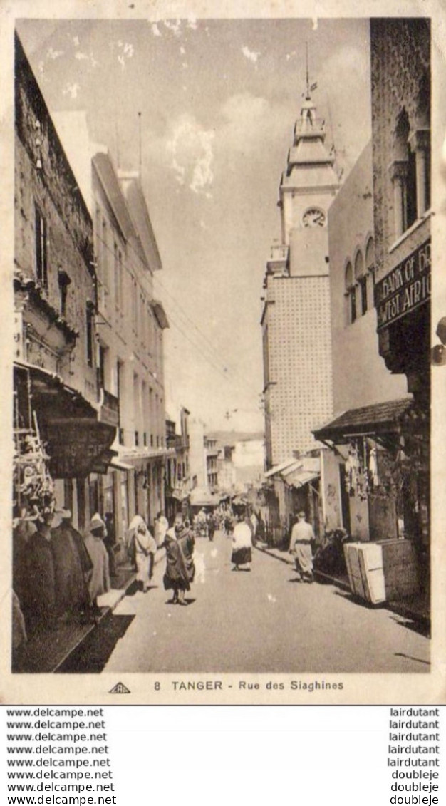 MAROC  TANGER  Rue Des Siaghines - Tanger