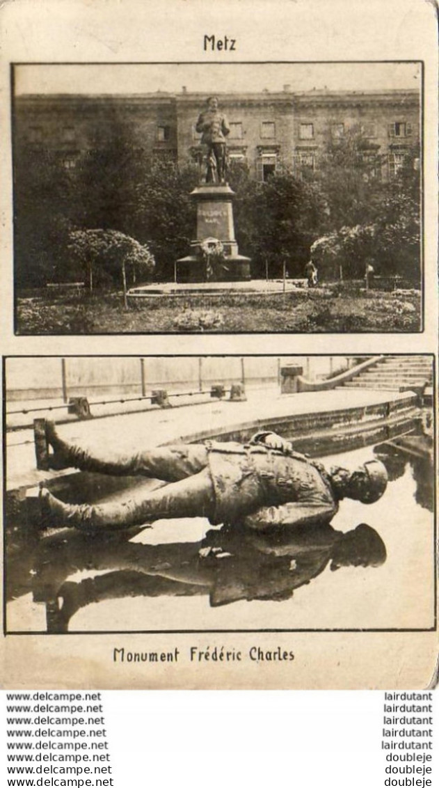 D57  METZ  Monument Frédéric Charles  ..... Carte Photo - Metz