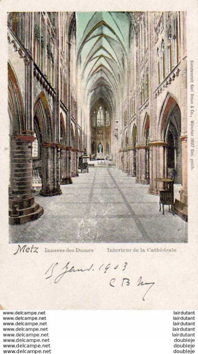 D57  METZ  Intérieur De La Cathédrale  ......( Avec Irrisations ) - Metz