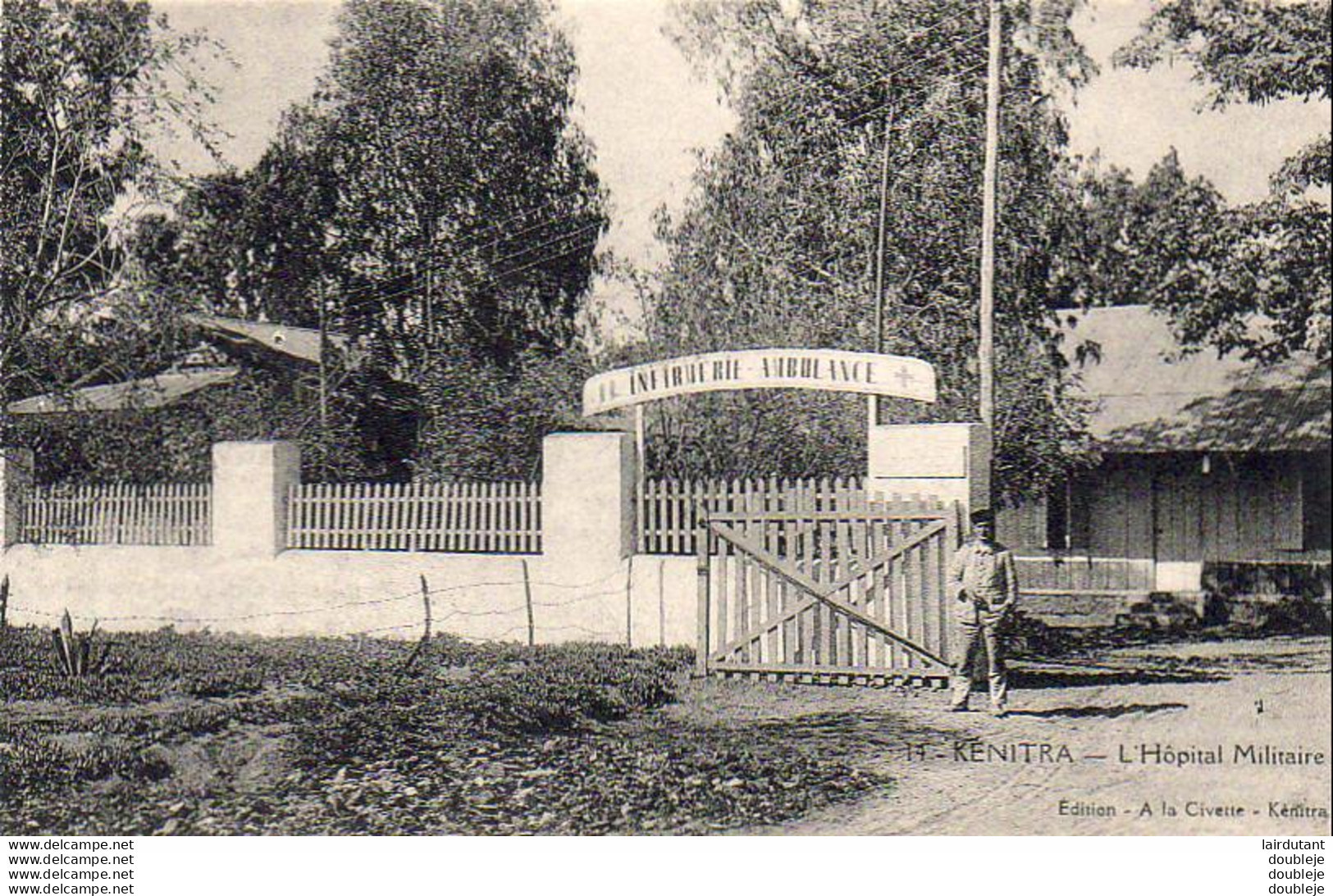 MAROC  KÉNITRA  L'Hopital Militaire - Other & Unclassified