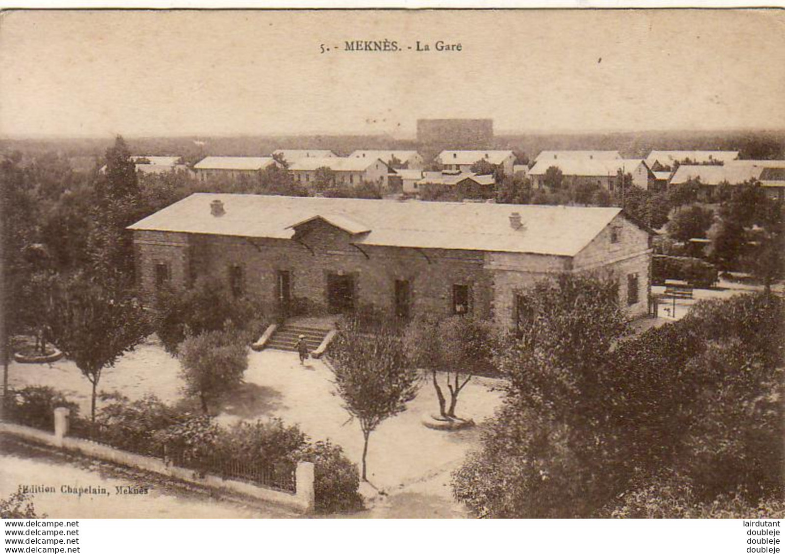 MAROC MEKNÈS  La Gare - Meknes