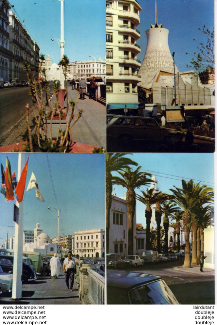 ALGÉRIE EL DJEZAÎR  LOT DE 8 CPSM ALGER - Alger