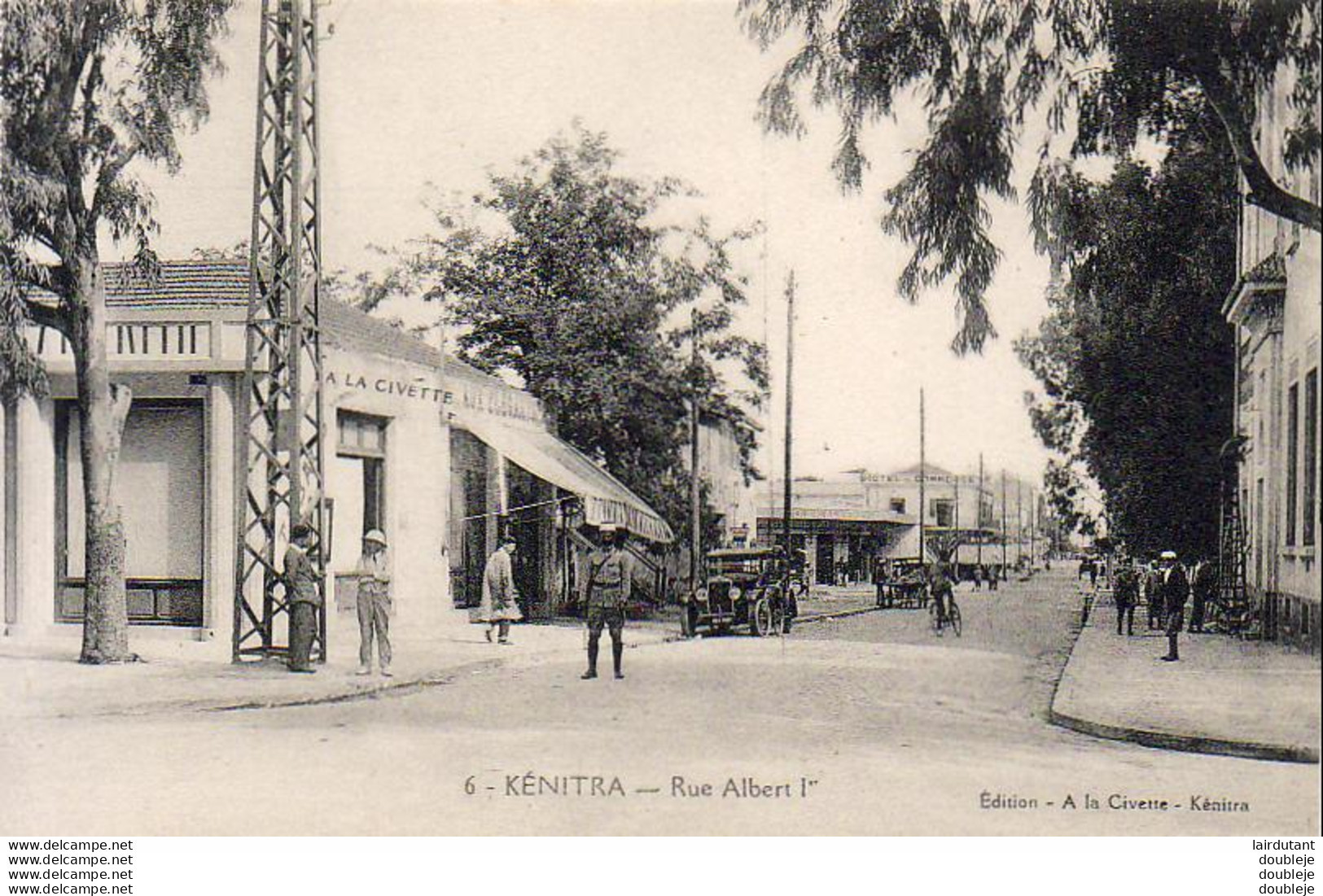 MAROC  KÉNITRA  Rue Albert 1er - Sonstige & Ohne Zuordnung