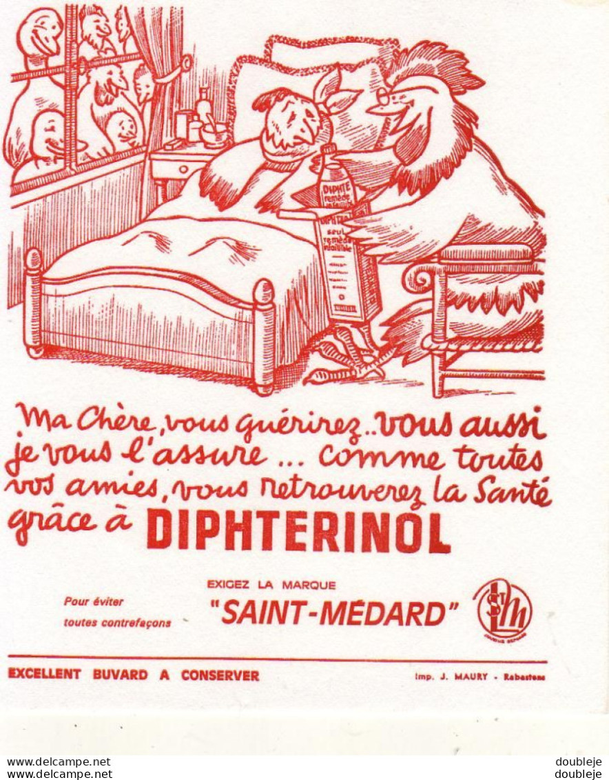 BUVARD LABORATOIRES SAINT MEDARD SENOUILLAC TARN  ............  DIPHTERINOL - Agricultura