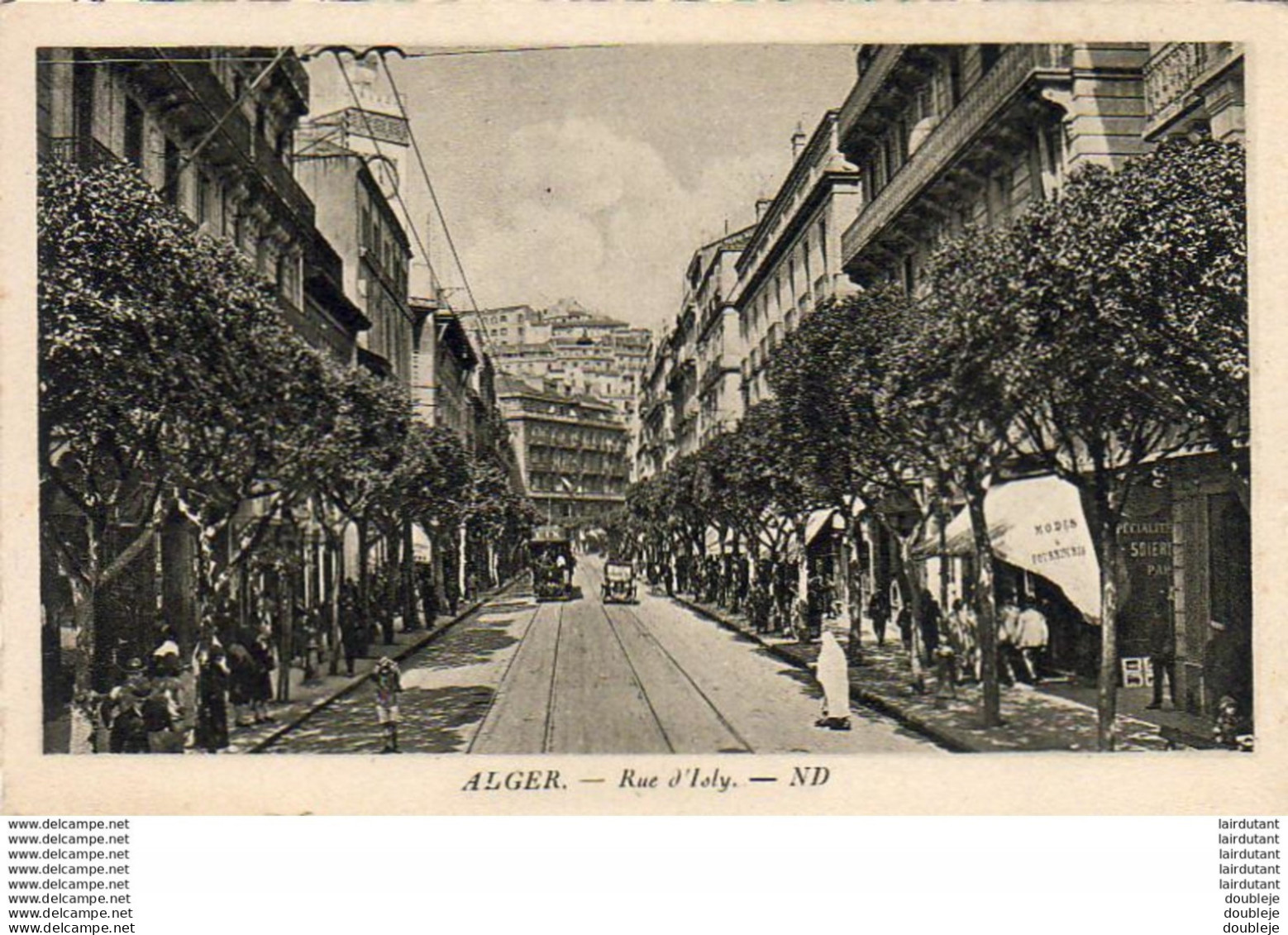 ALGERIE  ALGER   Rue D' Isly  ..... - Algerien