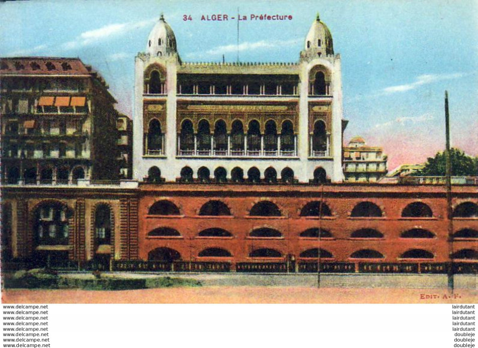 ALGERIE  ALGER   La Préfecture  ..... - Alger