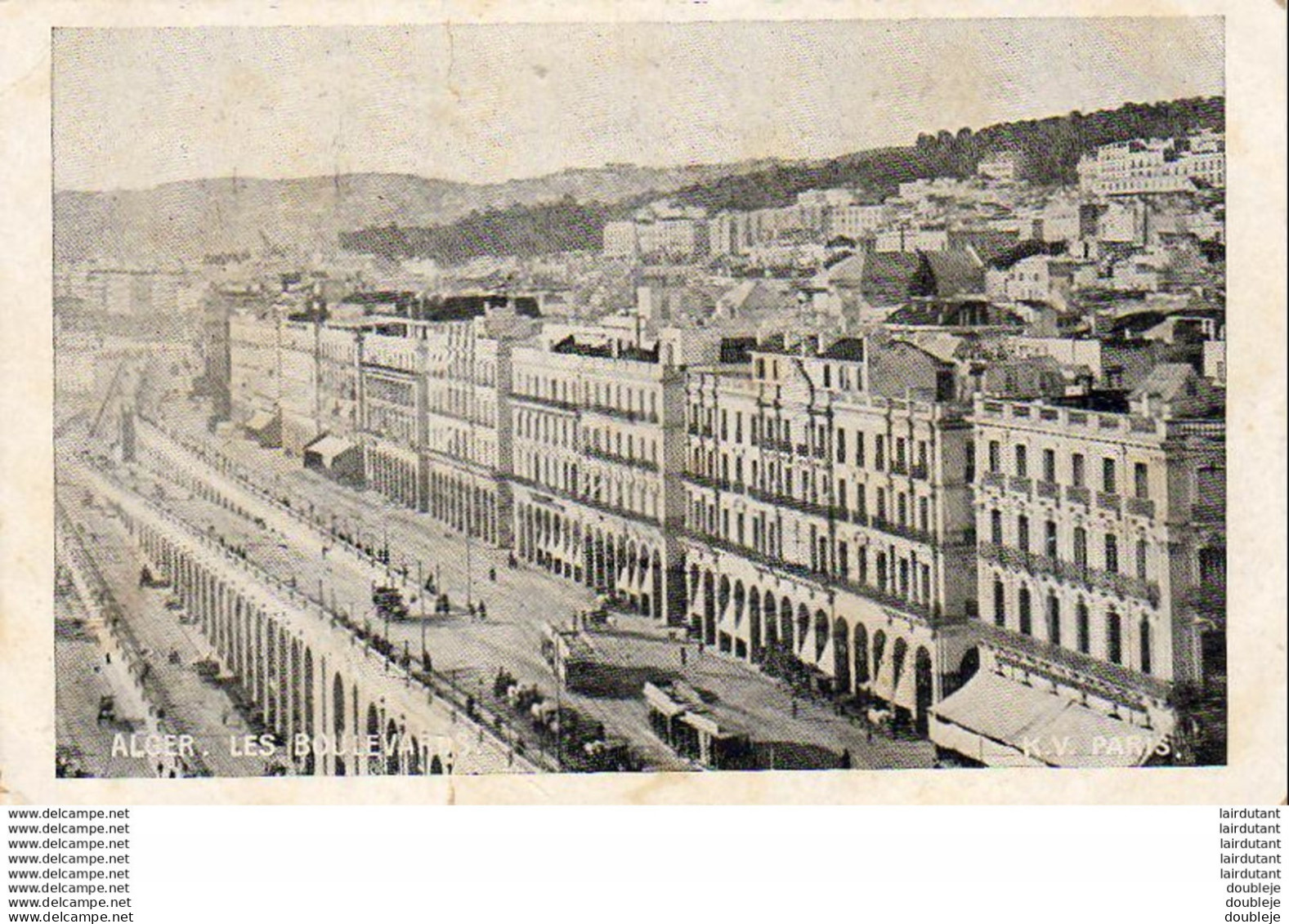 ALGERIE  ALGER   Les Boulevards  ..... - Algiers