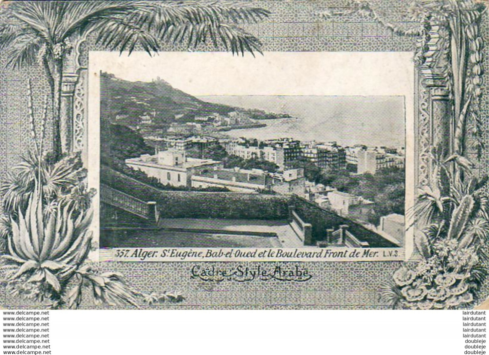 ALGERIE  ALGER   St Eugène, Bab El- Oued Et Le Boulevard Front De Mer  ..... - Algiers