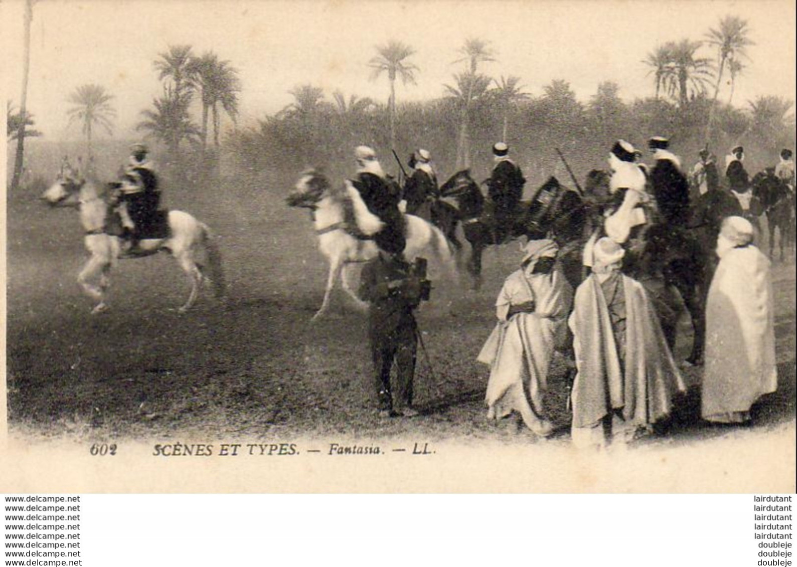 ALGERIE  SCENES ET TYPES  Fantasia ..... ( Ref FF1578 ) - Scene & Tipi