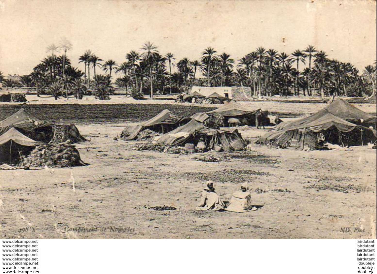 ALGERIE  SCENES ET TYPES  Campement De Nomades  ..... ( Ref FF1845 ) - Szenen