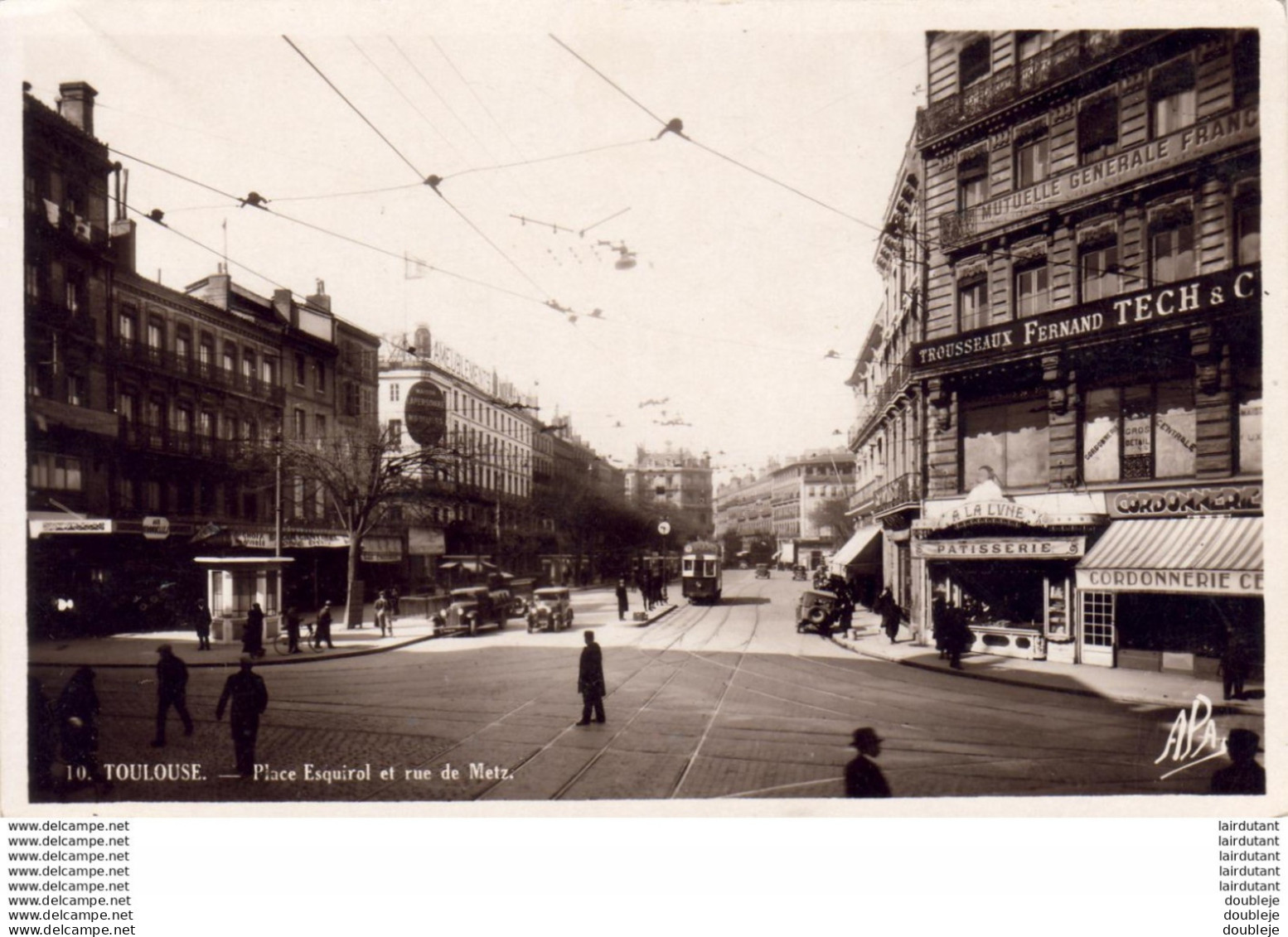 D31  TOULOUSE  Place Esquirol Et Rue De Metz - Toulouse