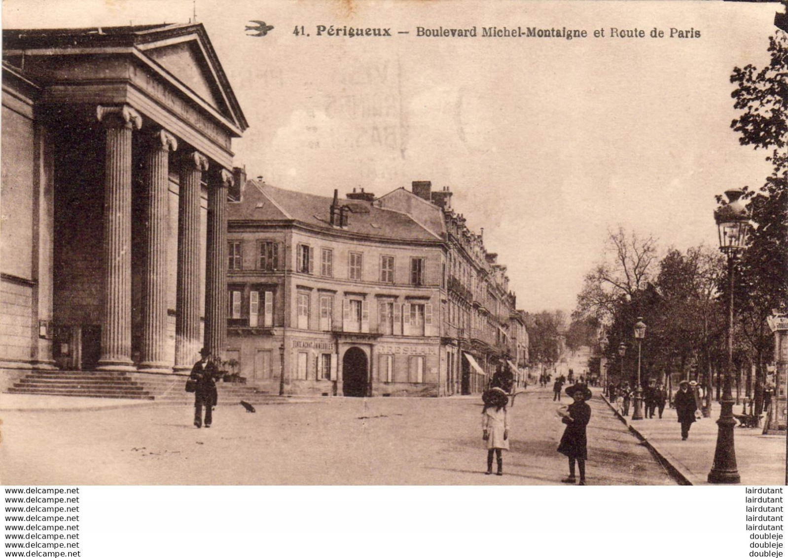 D24  PERIGUEUX  Boulevard Michel Montaigne Et Route De Paris - Périgueux