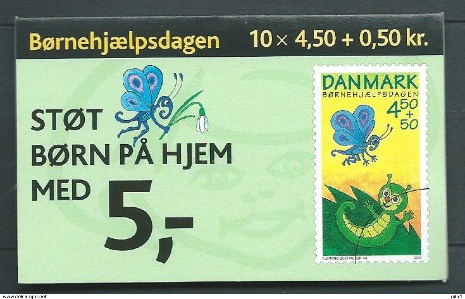 Danmark Denmark - 2004 Children's Fund Booklet MNH - Pb 20502 - Postzegelboekjes