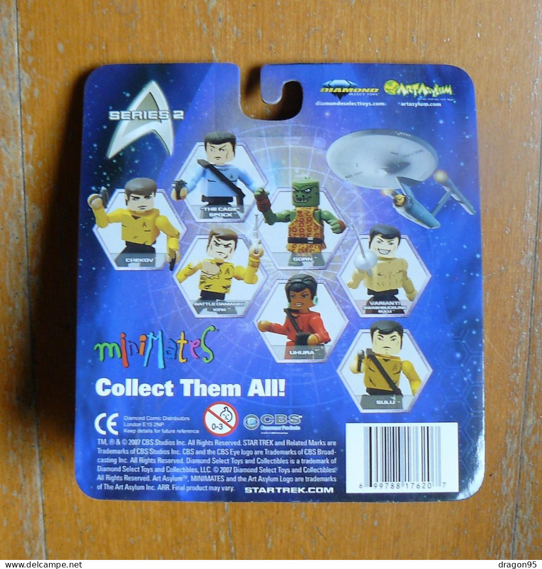 Star Trek Minimates : Chekov Et Sulu - Série 2 - Pack Scellé - 2007 - Star Trek