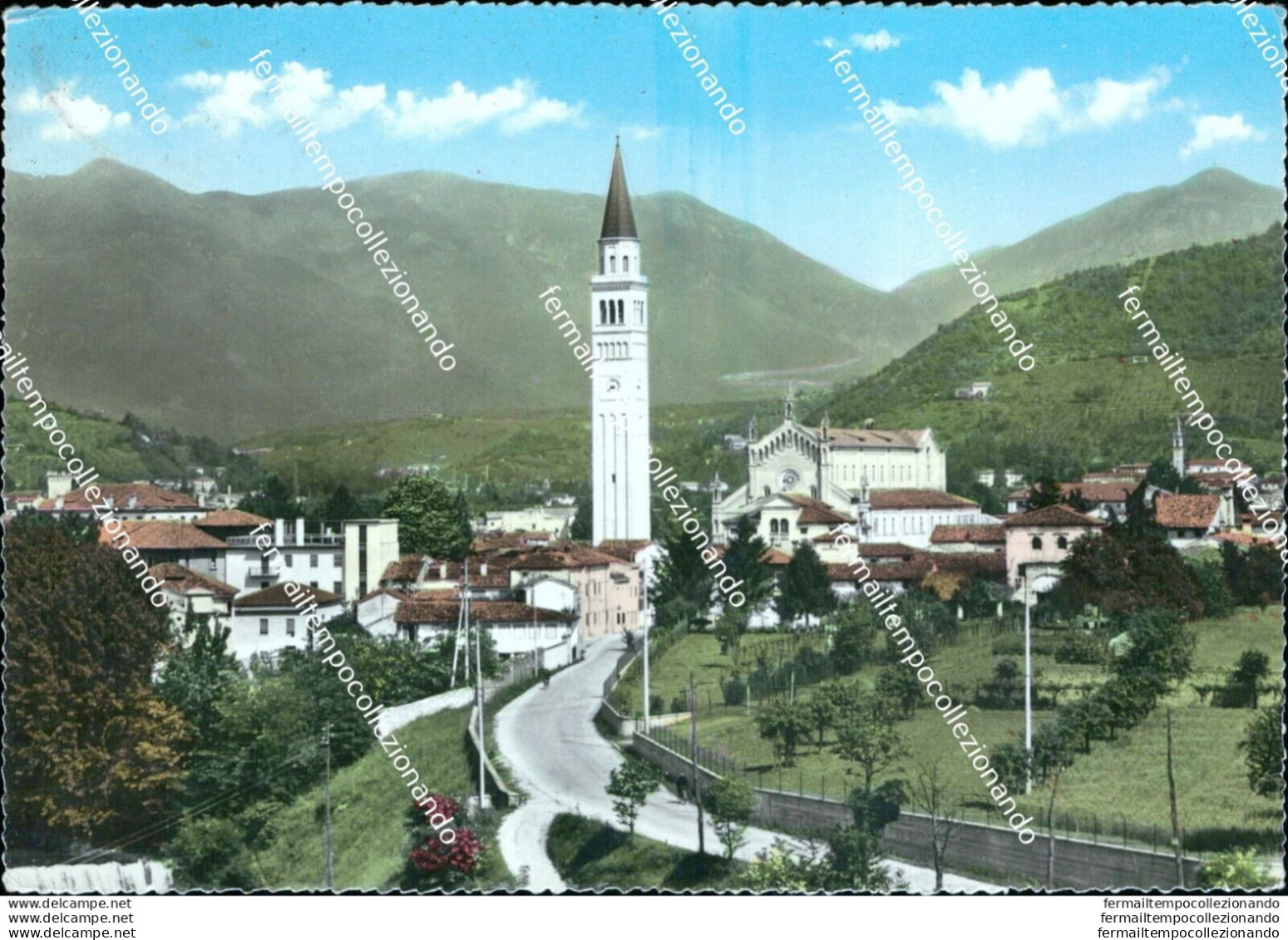 Bm103 Cartolina Pieve Di Soligo Provincia Di Treviso - Treviso