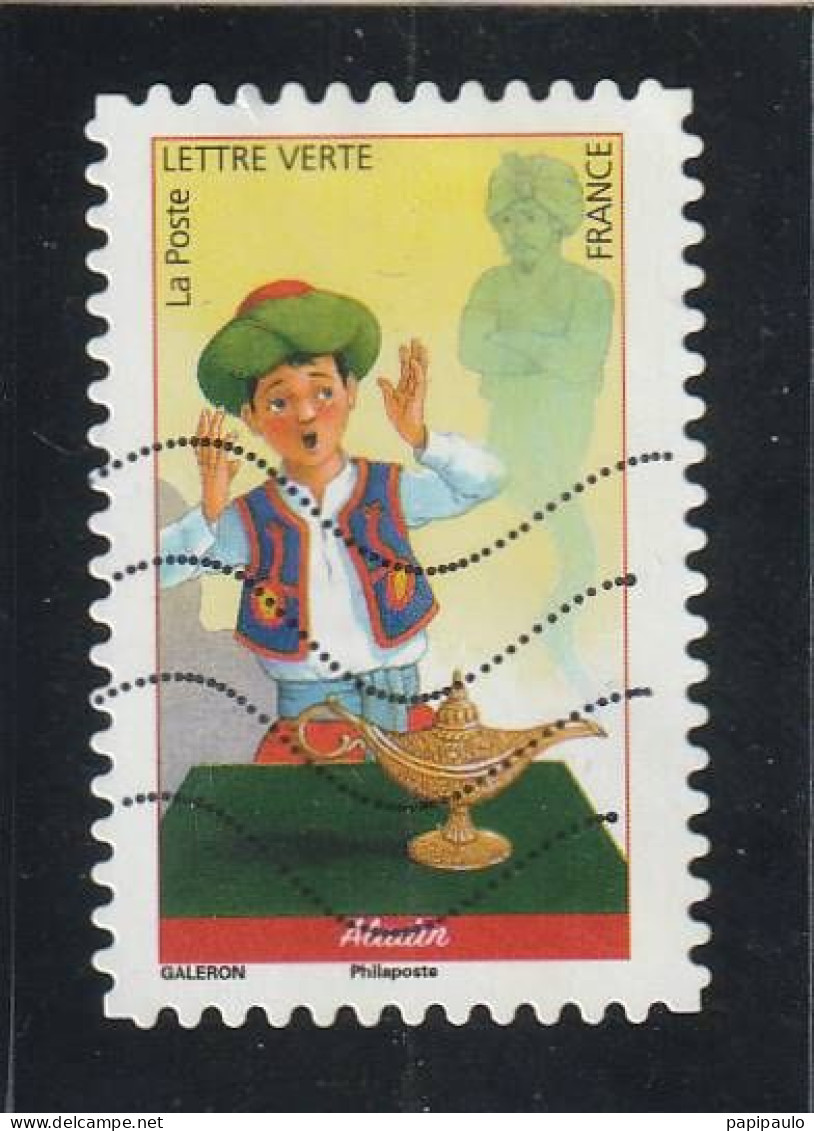 FRANCE 2021 Y&T 2043  Lettre Verte Conte Merveilleux - Used Stamps