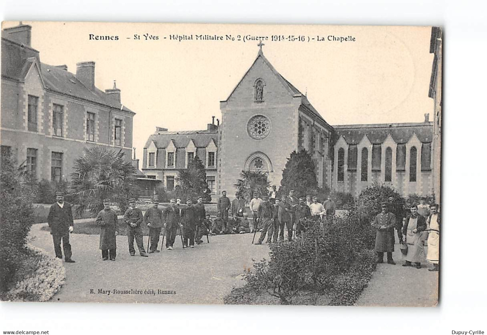 RENNES - Saint Yves - Hôpital Militaire - La Chapelle - Très Bon état - Rennes