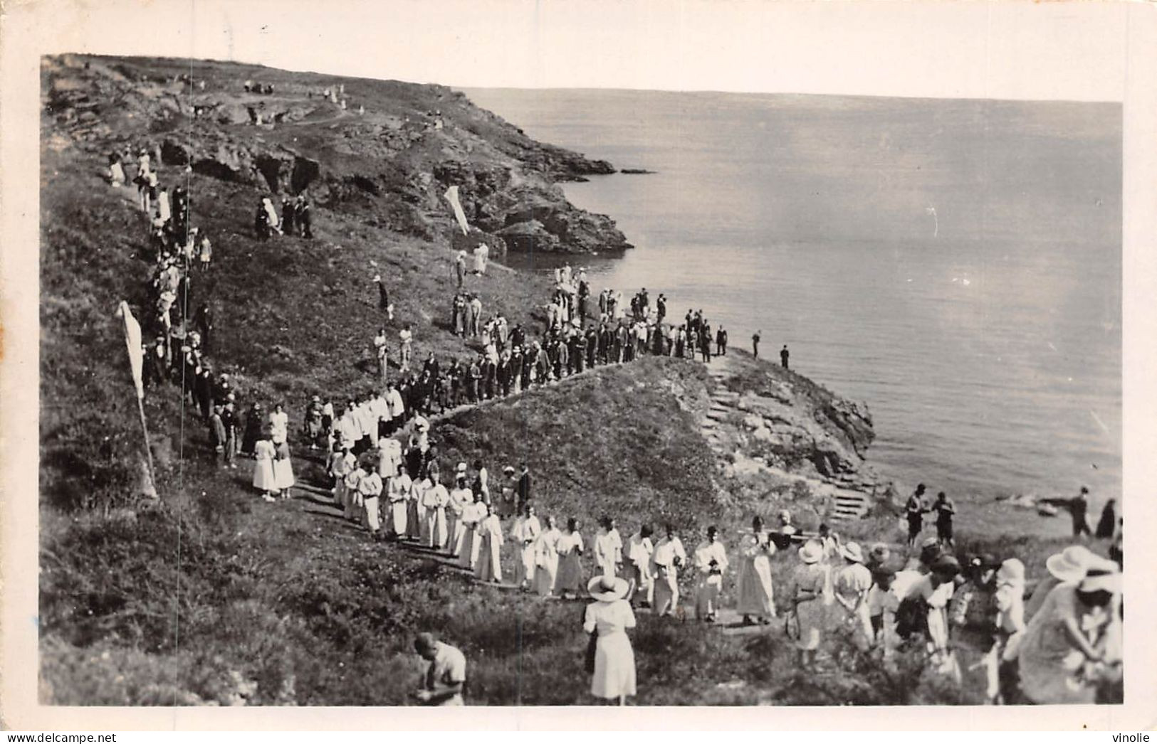 P-24-Mi-Is-1908 : SAINT-GILDAS-DE-RHUYS. PROCESSION DU PARDON - Otros & Sin Clasificación