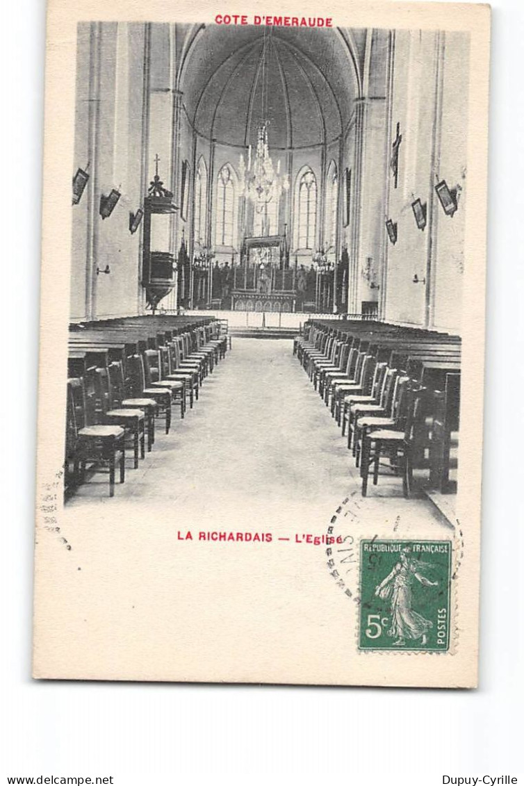 LA RICHARDAIS - L'Eglise - Très Bon état - Andere & Zonder Classificatie