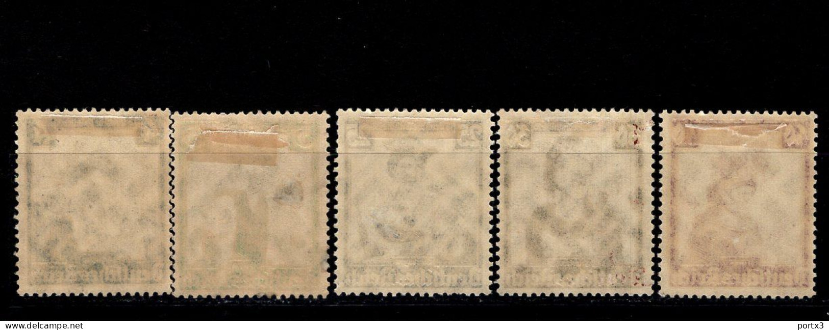 Deutsches Reich 590 - 597 Ex Nothilfe Volkstrachten MNH Postfrisch ** Neuf - Unused Stamps