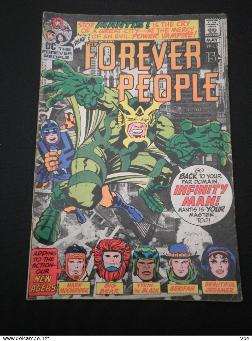 THE FOREVER PEOPLE N° 2 En V.O. 1971 - Autres & Non Classés