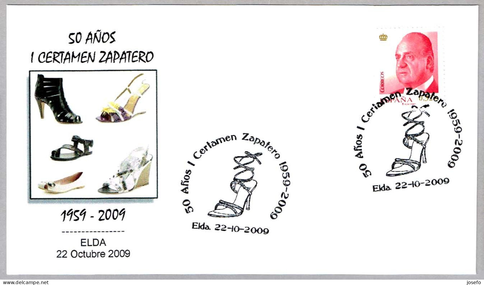 50 Años I CERTAMEN ZAPATERO - 50 Years 1st SHOE EXHIBITION. Elda, Alicante, 2009 - Textile