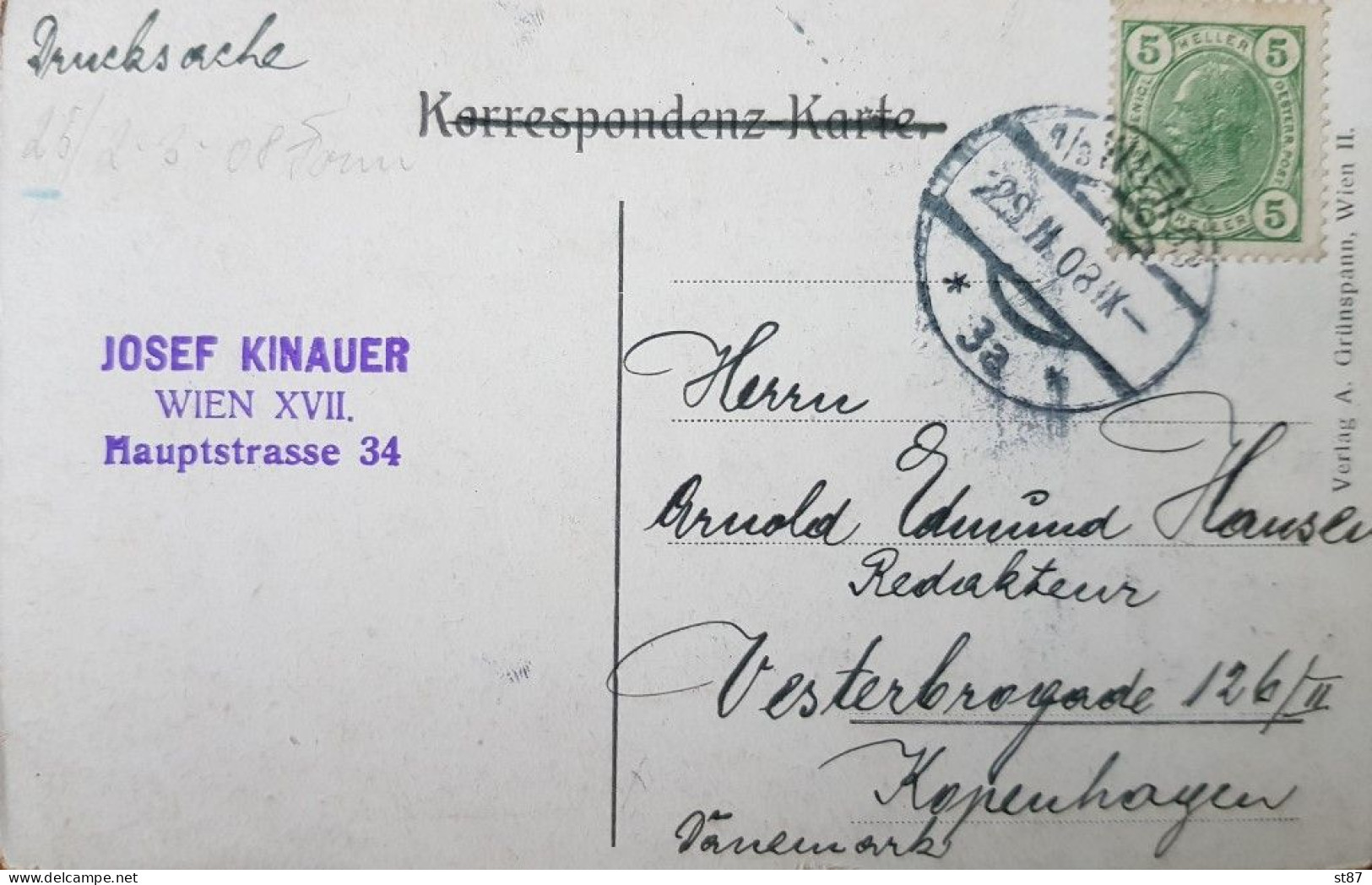 AT Wien 1908 - Altri & Non Classificati