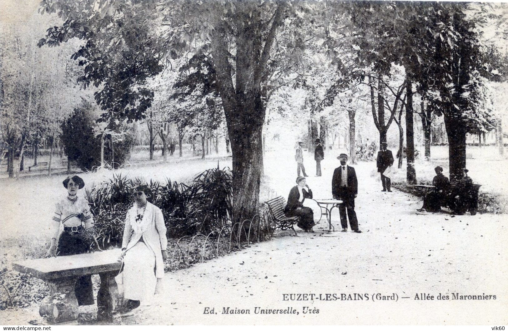 30  EUZET  LES BAINS ALLEE DES MARRONNIERS - Otros & Sin Clasificación