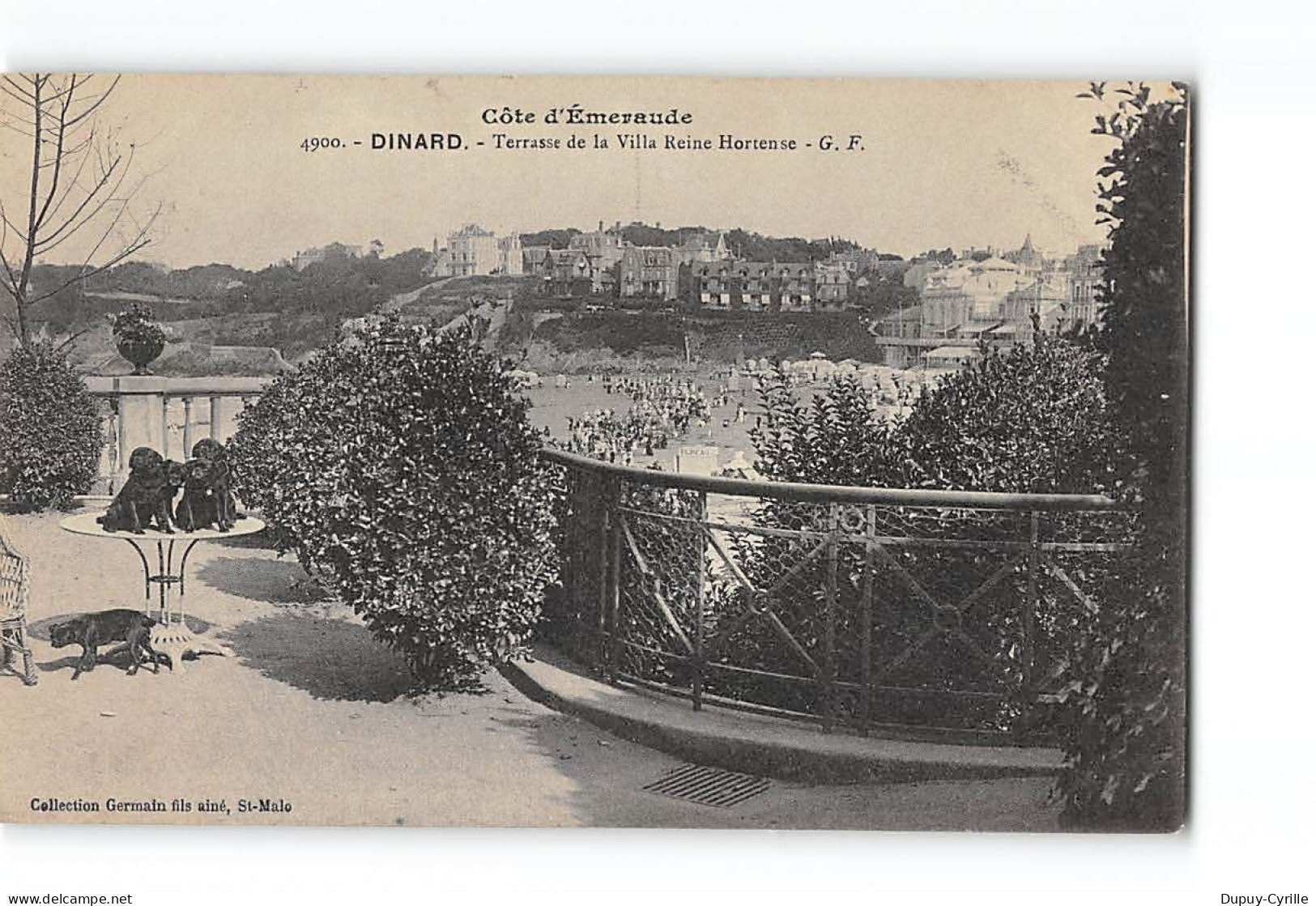DINARD - Terrasse De La Villa Reine Hortense - Très Bon état - Dinard