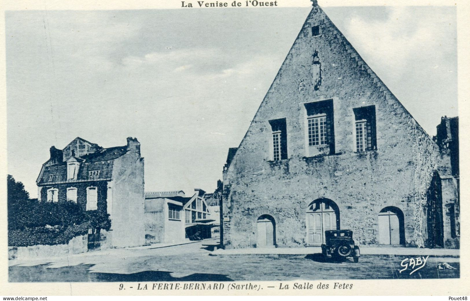 72 - LA FERTE BERNARD - Salle Des Fêtes - Rare - La Ferte Bernard