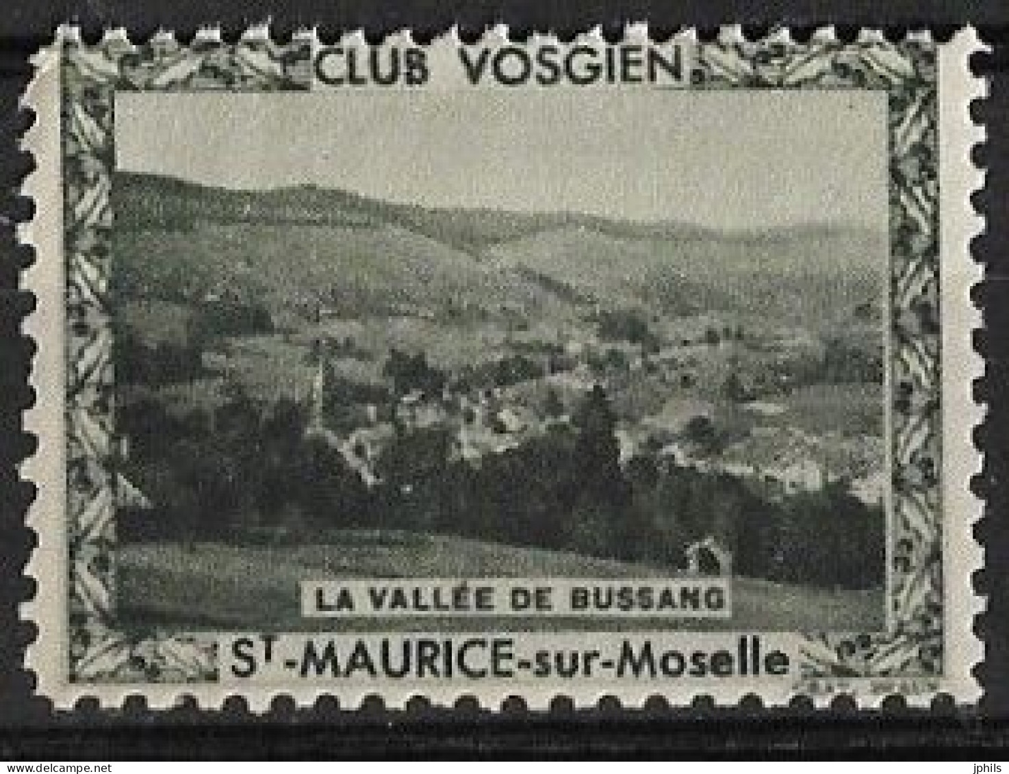 CLUB VOSGIEN ST MAURICE SUR MOSELLE ** LA VALLEE DE BUSSANG - Tourisme (Vignettes)