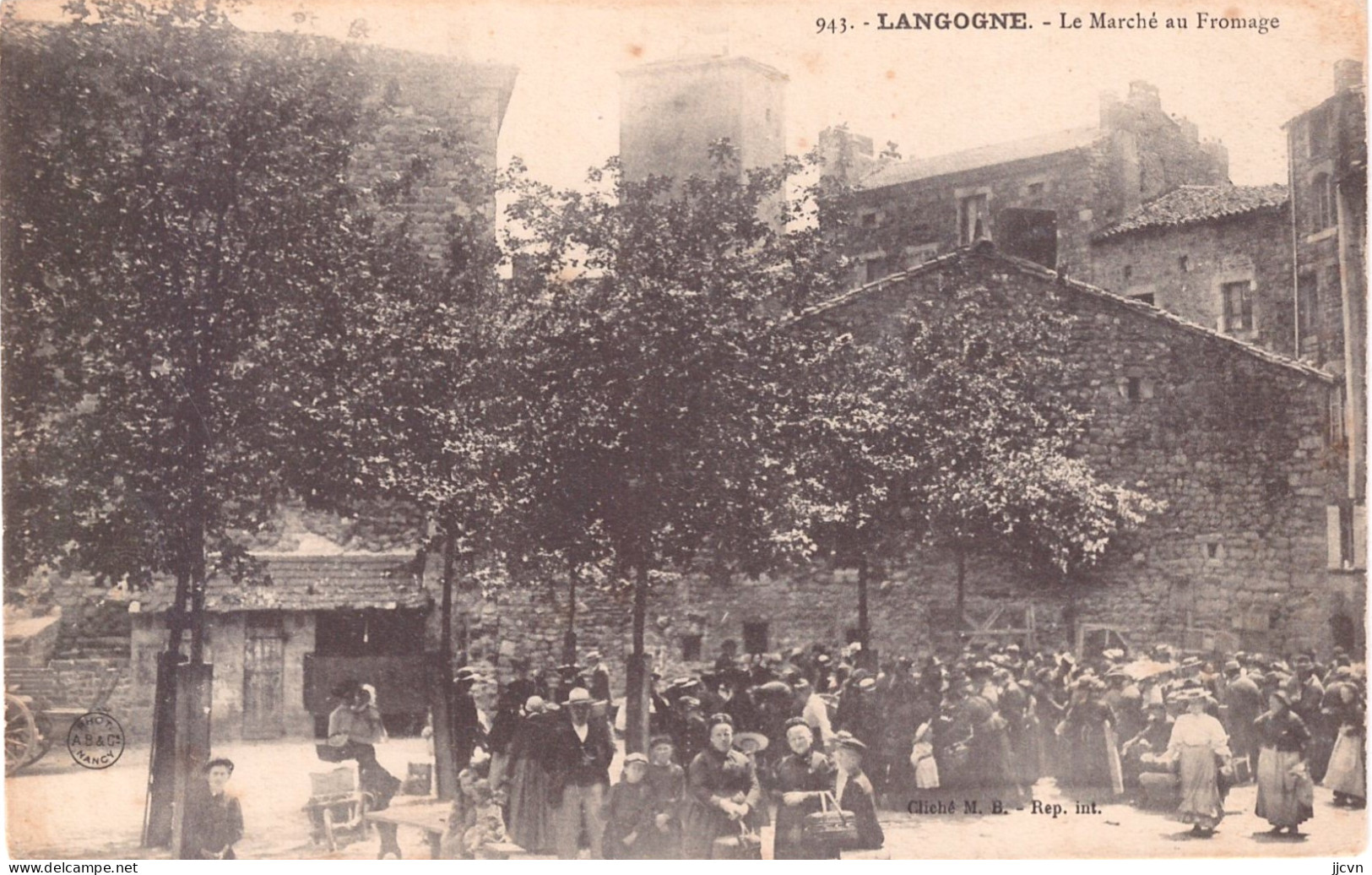 "/"48 - Lozère - Langogne - Le Marché Au Fromage - Langogne