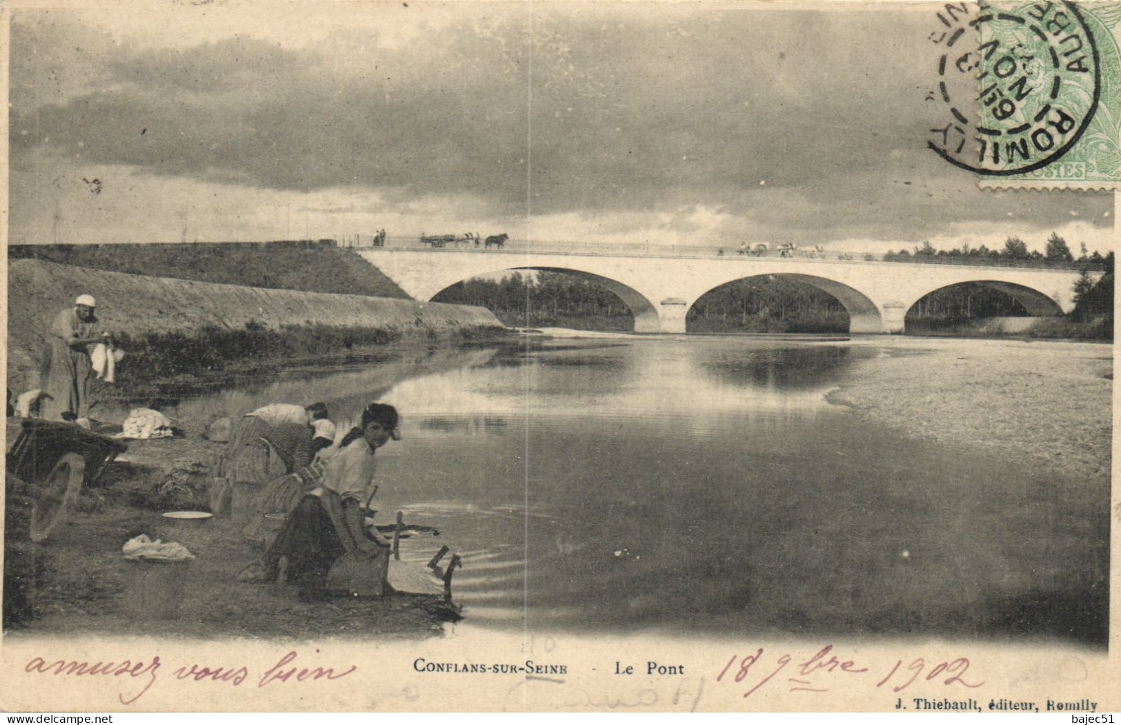 Conflans Sur Seine - Le Pont "pionnière 1902" - Autres & Non Classés