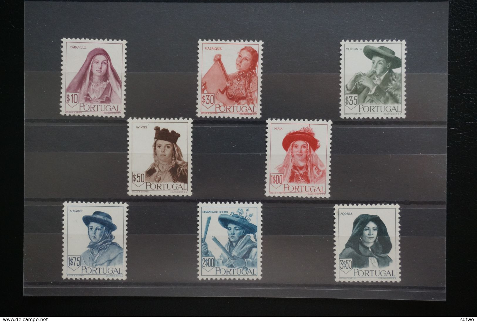 (Tv) Portugal 1947 Costumes II Complete Set - MNH - Ungebraucht