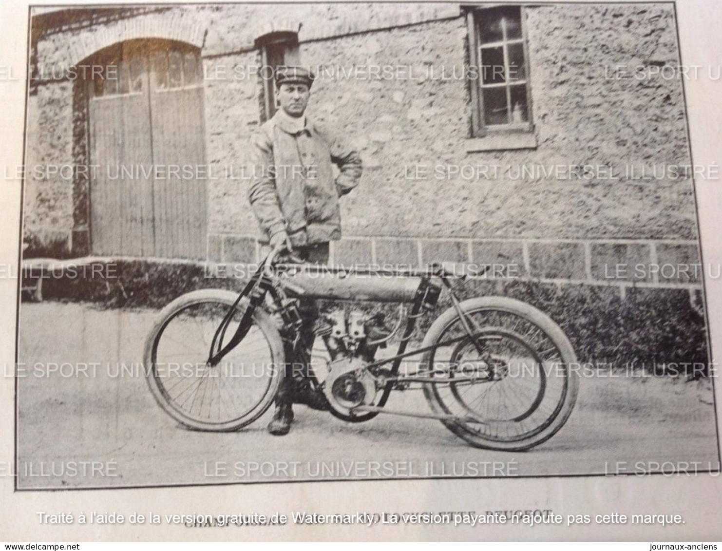 1905 COUPE MOTOCYCLETTES - VOITURE C.G.V - GRANDE SEMAINE D'ÉPÉE - CHIENS D'ÉQUIPAGE EXPOSITION CANINE DE PARIS - Riviste - Ante 1900