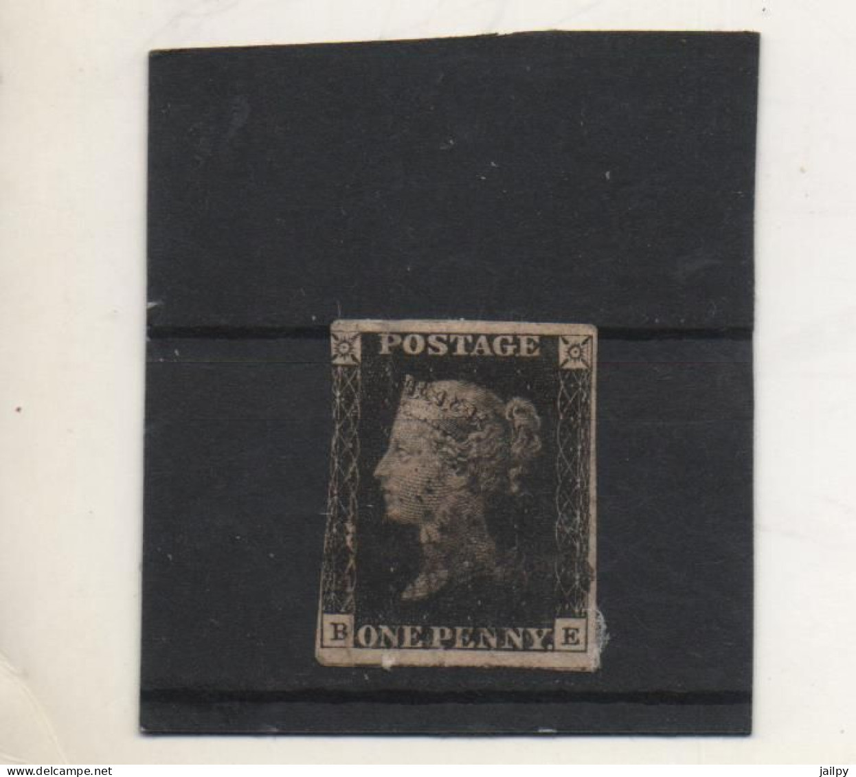 GRANDE BRETAGNE    1 Penny   1840   Y&T: 1    Oblitéré - Oblitérés