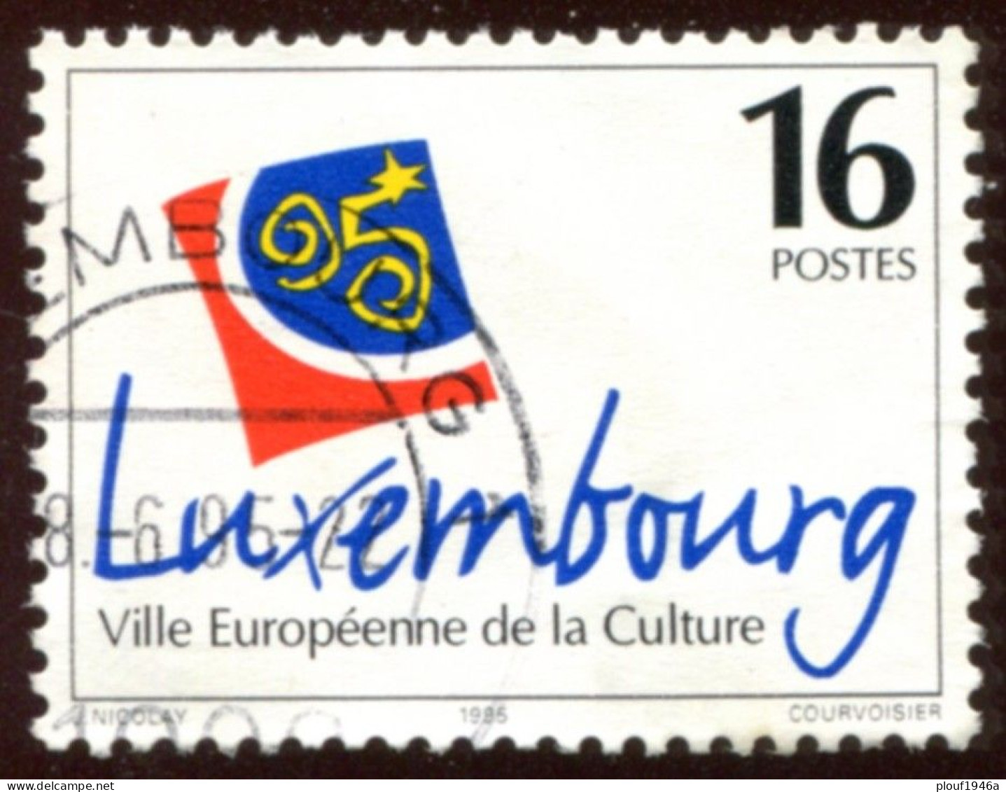 Pays : 286,05 (Luxembourg)  Yvert Et Tellier N° :  1317 (o) - 1993-.. Jean