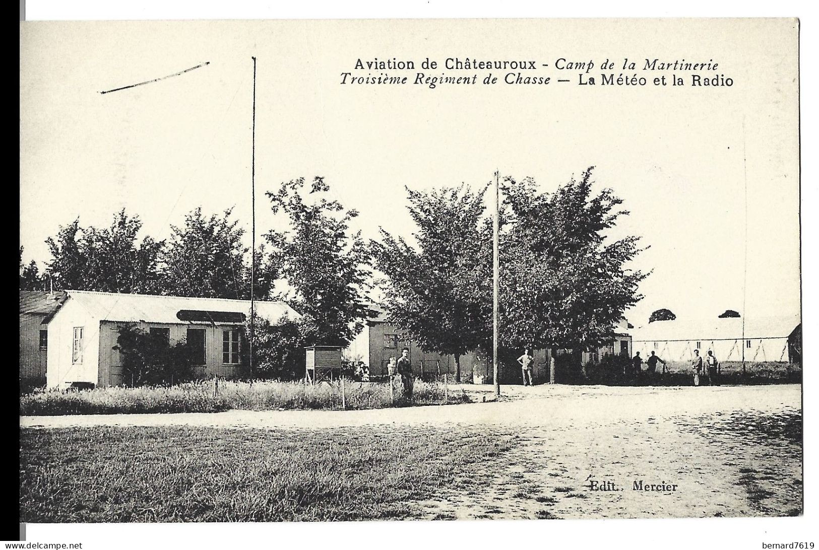 36  Chateaurox - Aviation De Chateauroux - Camp De La Martinerie - Troisieme Regiment De Chasse - La Meteo Et La Radio - Chateauroux
