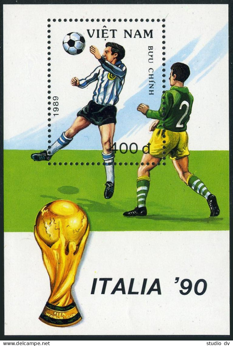 Viet Nam 2008-2014,2015,MNH.Michel 2080-2086,Bl.72. World Soccer Cup Italy-1990. - Viêt-Nam