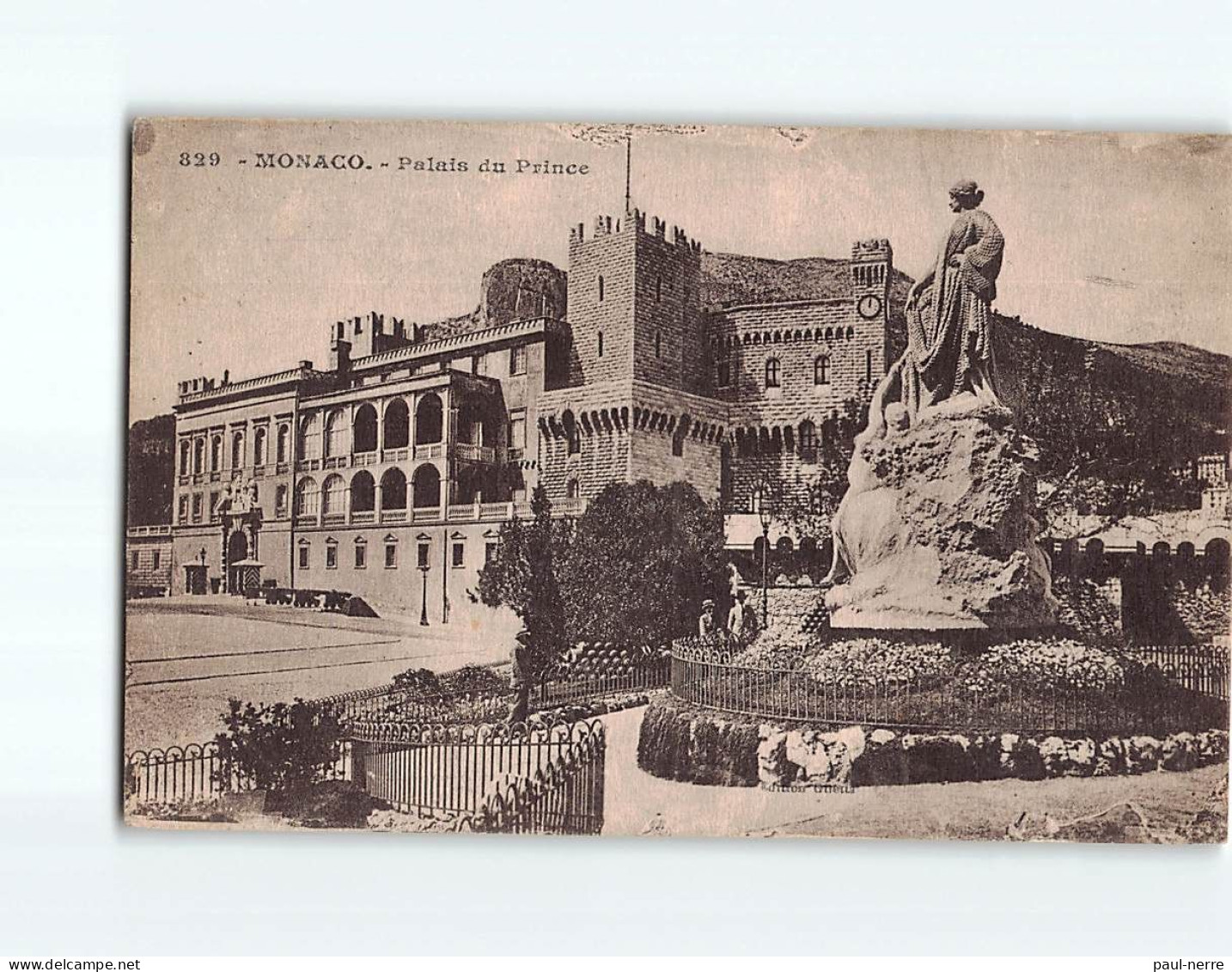 MONACO : Palais Du Prince - état - Fürstenpalast