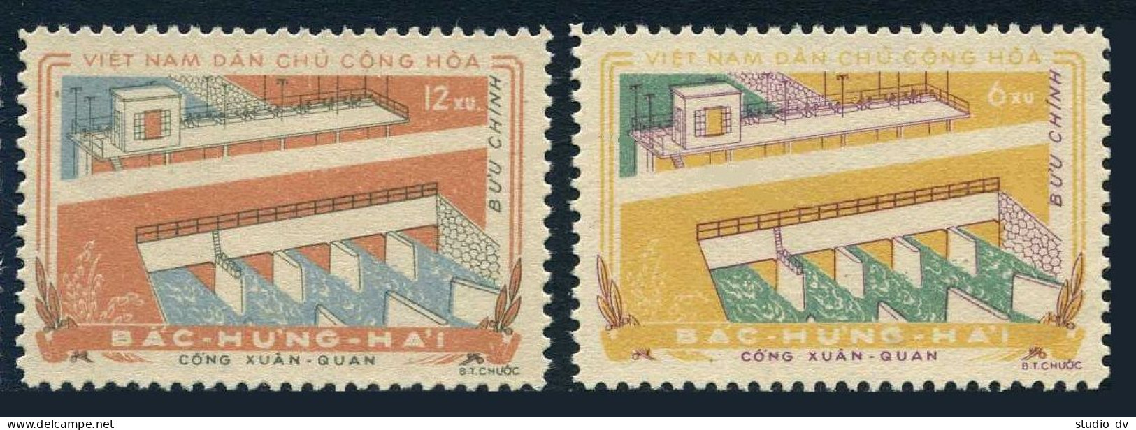 Viet Nam 95-96, MNH. Michel 98-99. 1959. Xuan Quang Dam. - Vietnam