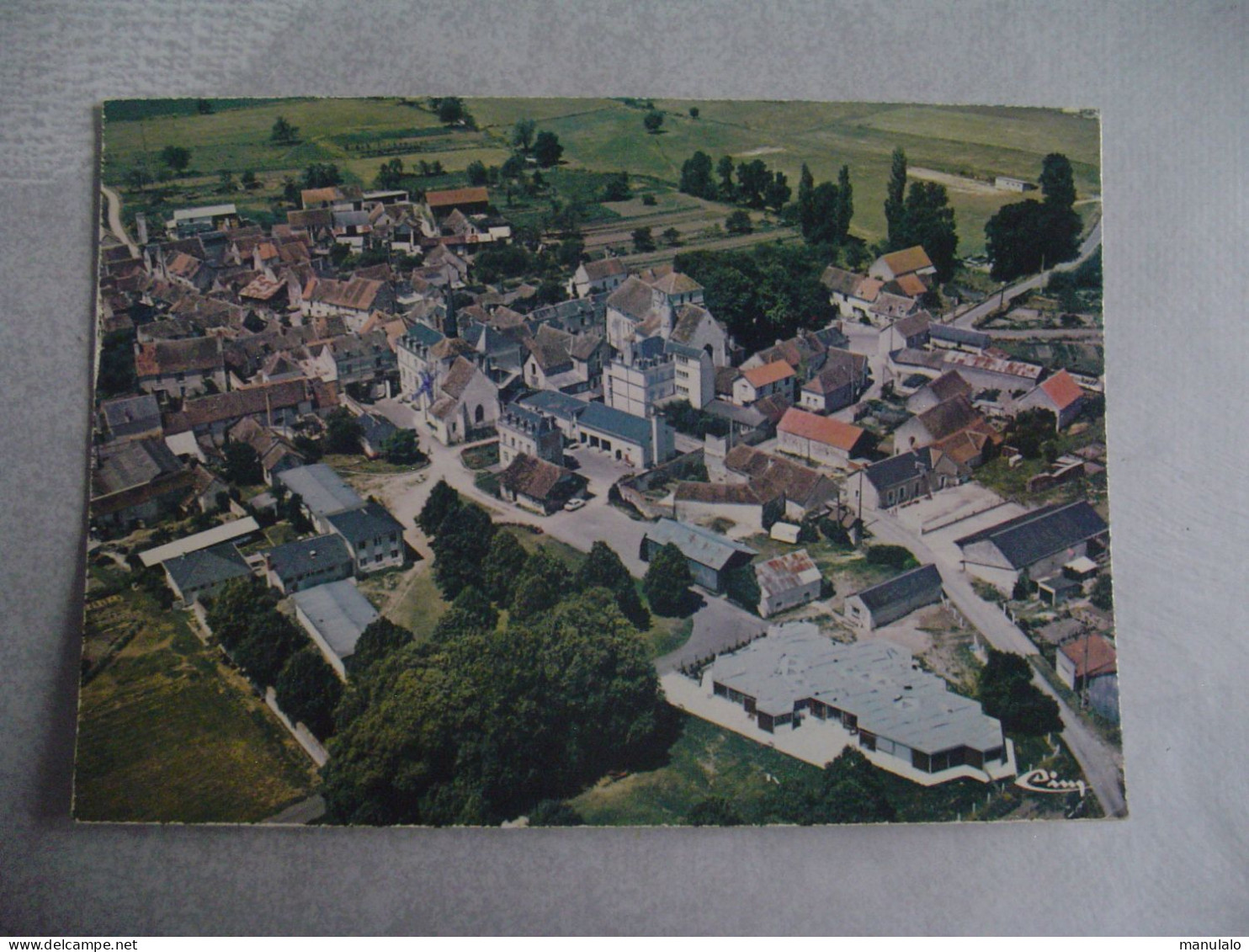 D 86 - Coussay Les Bois - Vue Panoramique Du Bourg: Au Premier Plan, Le Centre De Vacances De La Ville De Clamart - Altri & Non Classificati